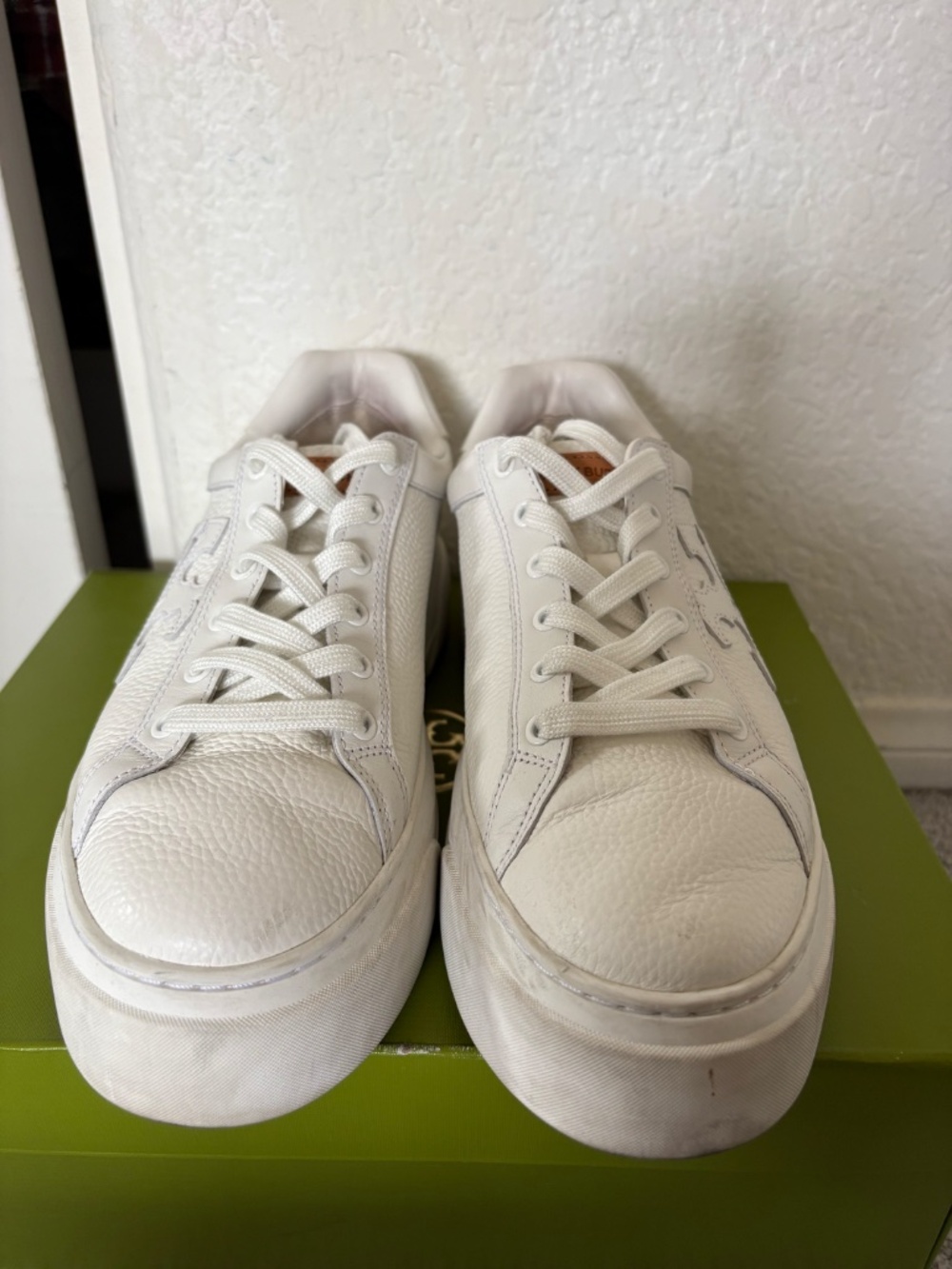 Tory Burch color block platform sneakers - Picture 2 of 7